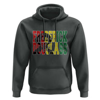 Frederick Douglass Hoodie Pan African Flag Black History Month - Wonder Print Shop