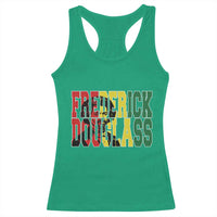 Frederick Douglass Racerback Tank Top Pan African Flag Black History Month - Wonder Print Shop