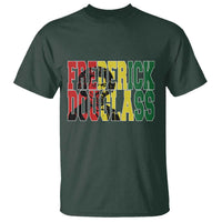 Frederick Douglass T Shirt Pan African Flag Black History Month - Wonder Print Shop