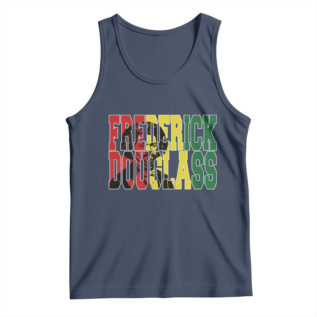 Frederick Douglass Tank Top Pan African Flag Black History Month - Wonder Print Shop