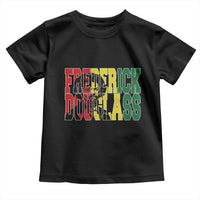 Frederick Douglass Toddler T Shirt Pan African Flag Black History Month - Wonder Print Shop