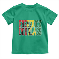 Frederick Douglass Toddler T Shirt Pan African Flag Black History Month - Wonder Print Shop