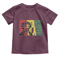 Frederick Douglass Toddler T Shirt Pan African Flag Black History Month - Wonder Print Shop