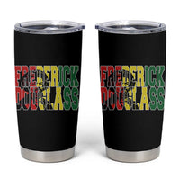 Frederick Douglass Tumbler Cup Pan African Flag Black History Month - Wonder Print Shop