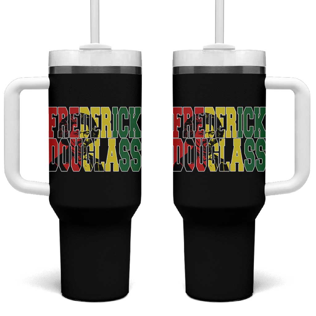 Frederick Douglass Tumbler With Handle Pan African Flag Black History Month - Wonder Print Shop