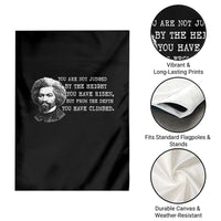 Frederick Douglass Quote Garden Flag Black History Month - Wonder Print Shop