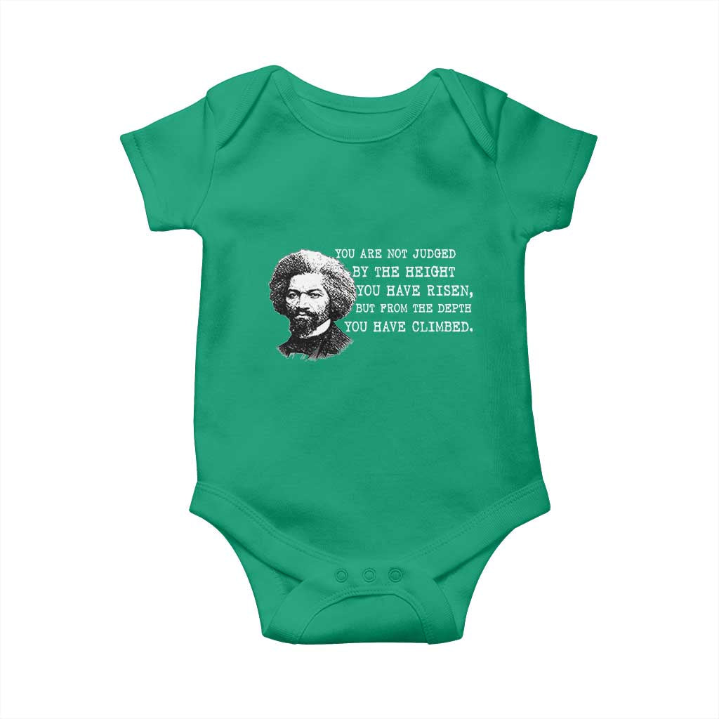 Frederick Douglass Quote Baby Onesie Black History Month - Wonder Print Shop