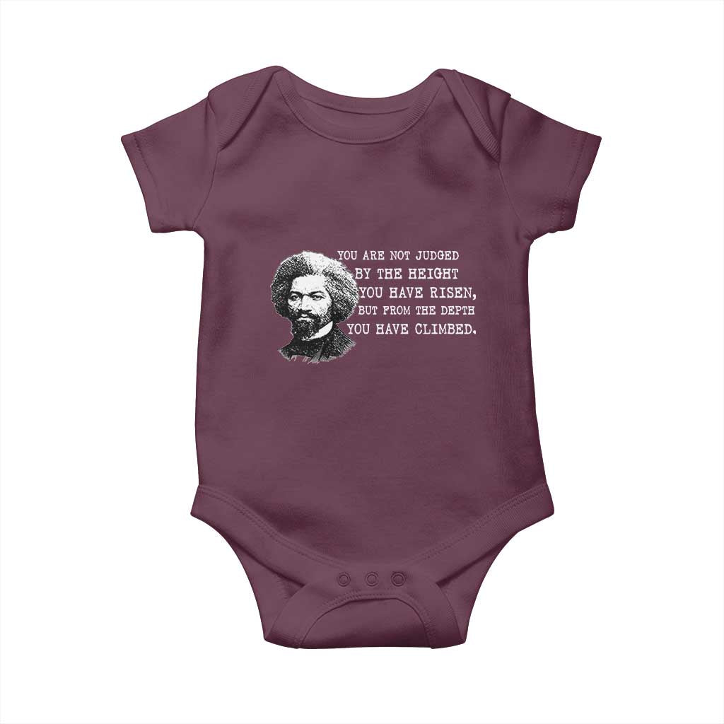 Frederick Douglass Quote Baby Onesie Black History Month - Wonder Print Shop