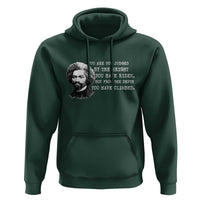 Frederick Douglass Quote Hoodie Black History Month - Wonder Print Shop