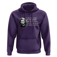 Frederick Douglass Quote Hoodie Black History Month - Wonder Print Shop