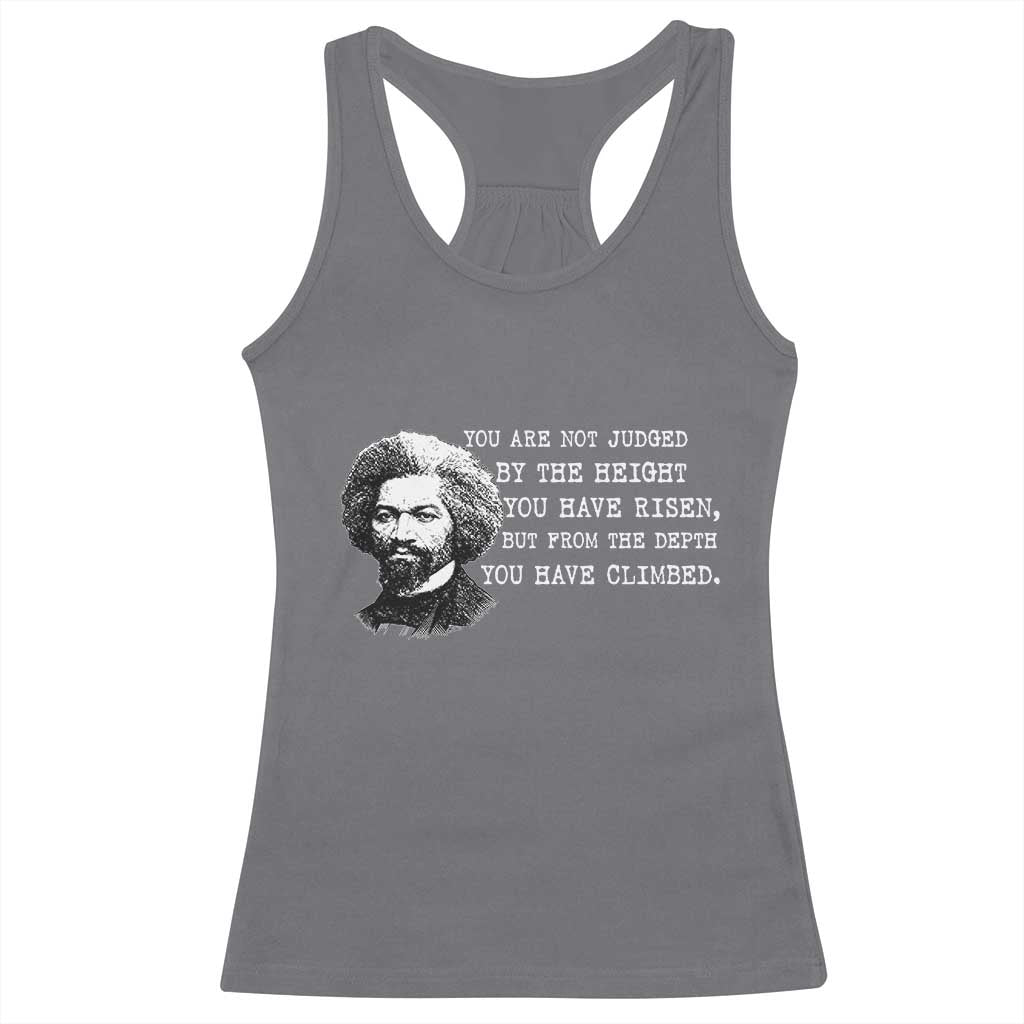 Frederick Douglass Quote Racerback Tank Top Black History Month - Wonder Print Shop