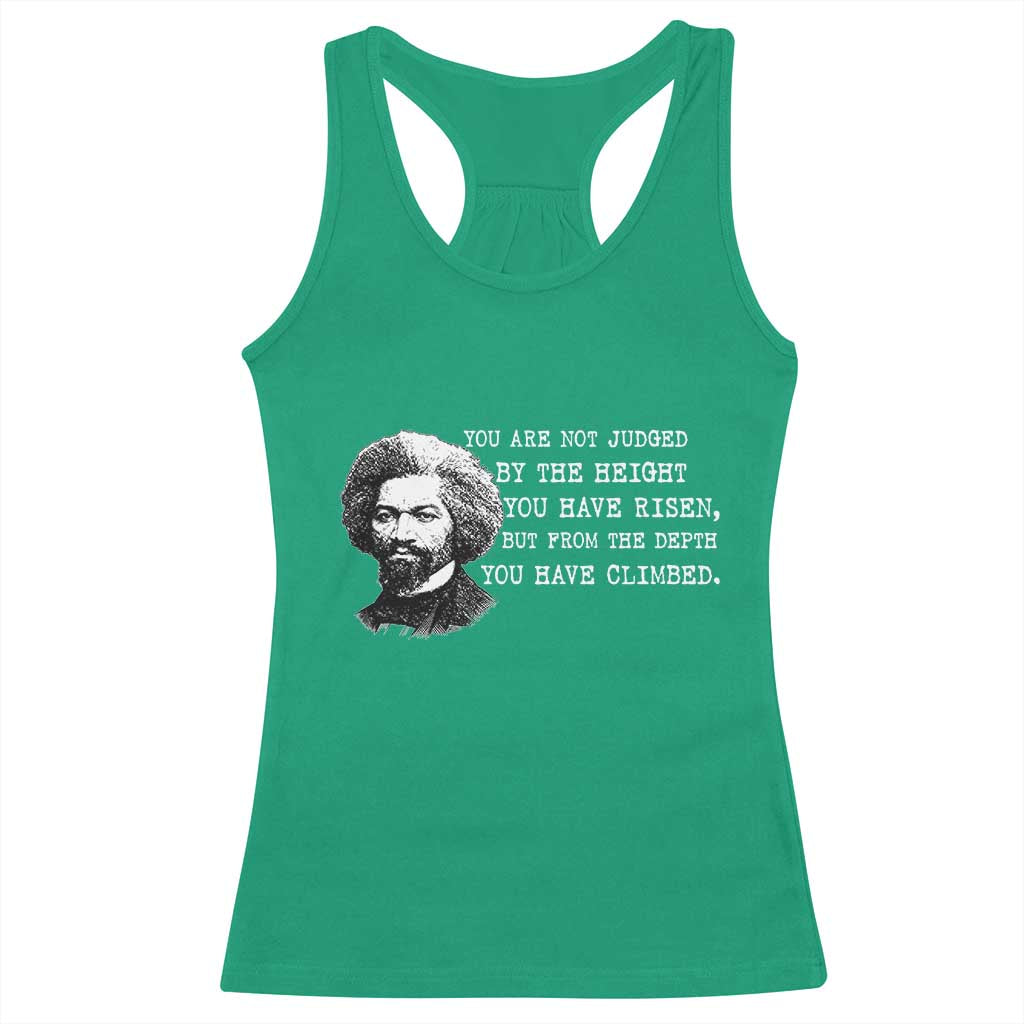 Frederick Douglass Quote Racerback Tank Top Black History Month - Wonder Print Shop