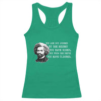 Frederick Douglass Quote Racerback Tank Top Black History Month - Wonder Print Shop