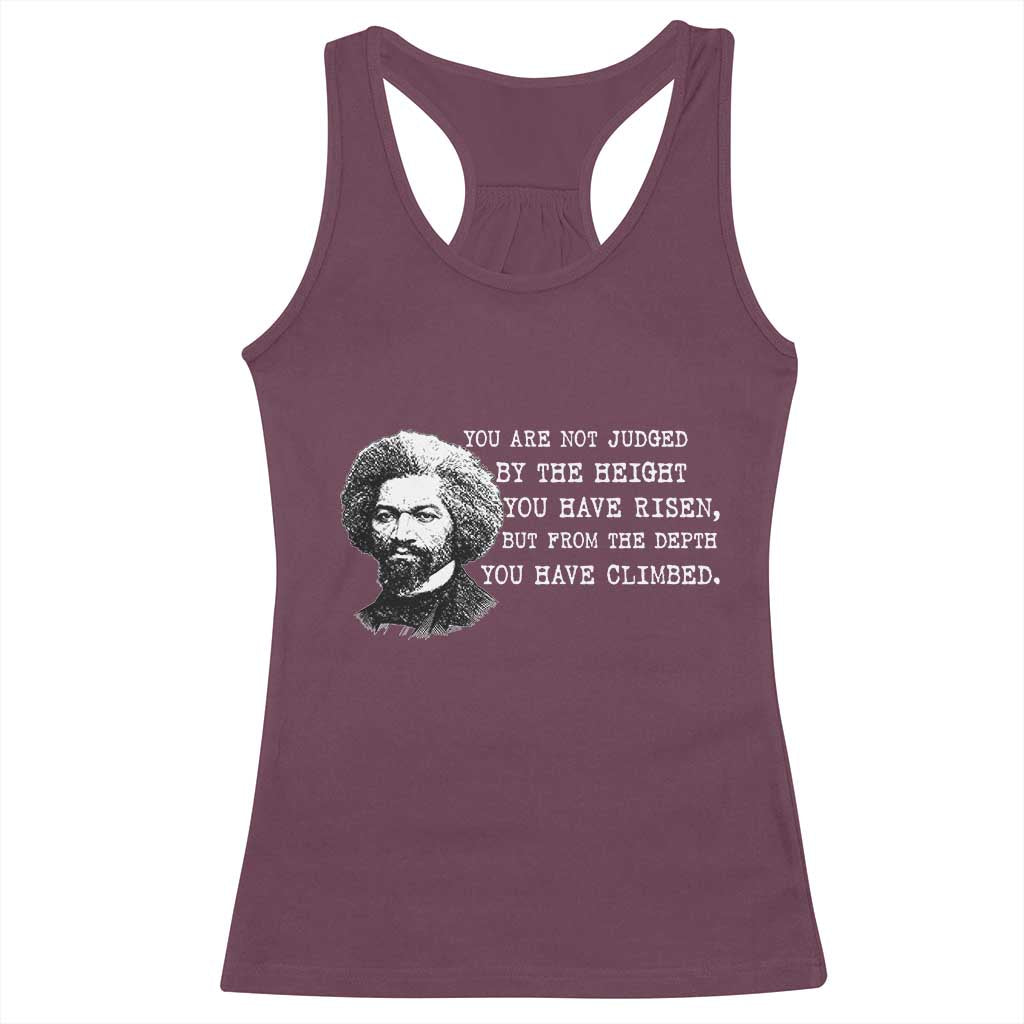 Frederick Douglass Quote Racerback Tank Top Black History Month - Wonder Print Shop