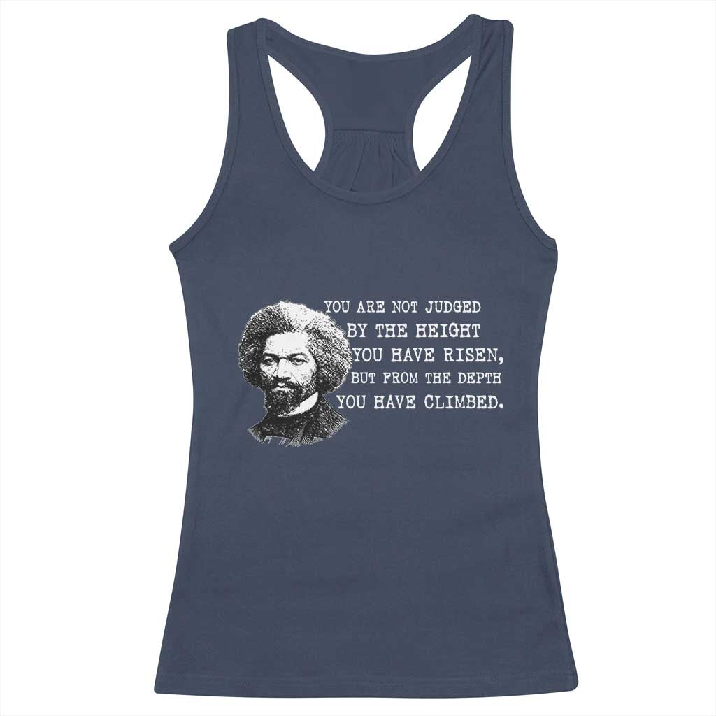Frederick Douglass Quote Racerback Tank Top Black History Month - Wonder Print Shop