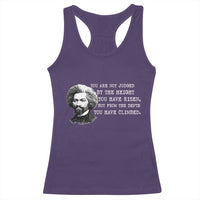 Frederick Douglass Quote Racerback Tank Top Black History Month - Wonder Print Shop
