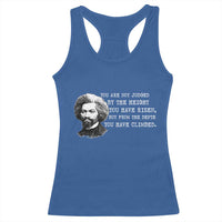 Frederick Douglass Quote Racerback Tank Top Black History Month - Wonder Print Shop