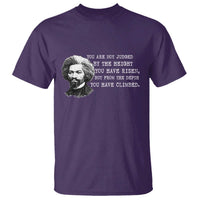 Frederick Douglass Quote T Shirt Black History Month - Wonder Print Shop