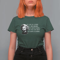 Frederick Douglass Quote T Shirt For Women Black History Month - Wonder Print Shop
