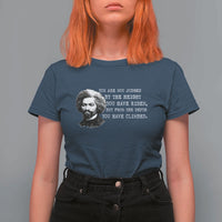 Frederick Douglass Quote T Shirt For Women Black History Month - Wonder Print Shop