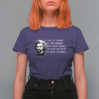 Frederick Douglass Quote T Shirt For Women Black History Month - Wonder Print Shop