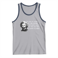 Frederick Douglass Quote Tank Top Black History Month - Wonder Print Shop