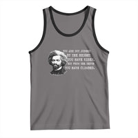 Frederick Douglass Quote Tank Top Black History Month - Wonder Print Shop