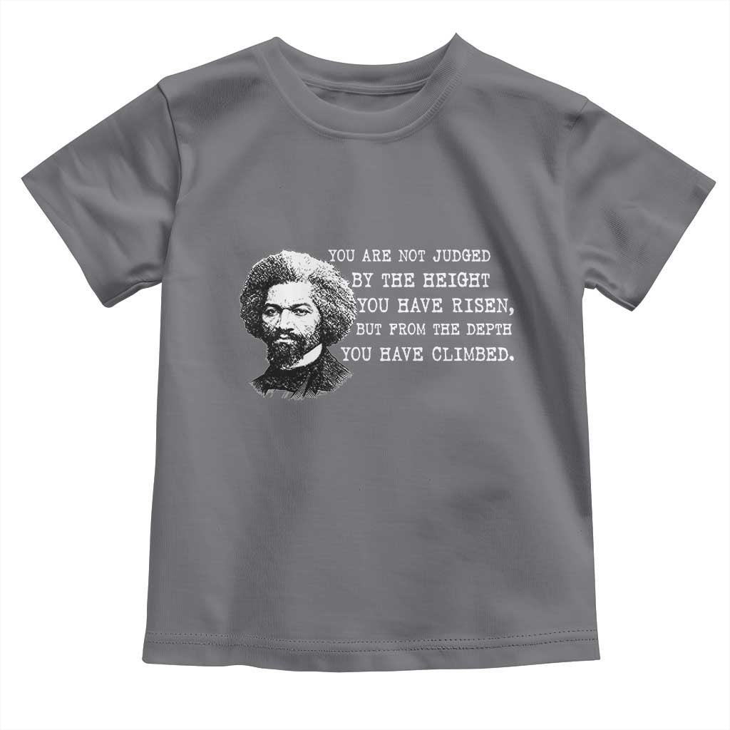 Frederick Douglass Quote Toddler T Shirt Black History Month - Wonder Print Shop