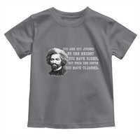 Frederick Douglass Quote Toddler T Shirt Black History Month - Wonder Print Shop