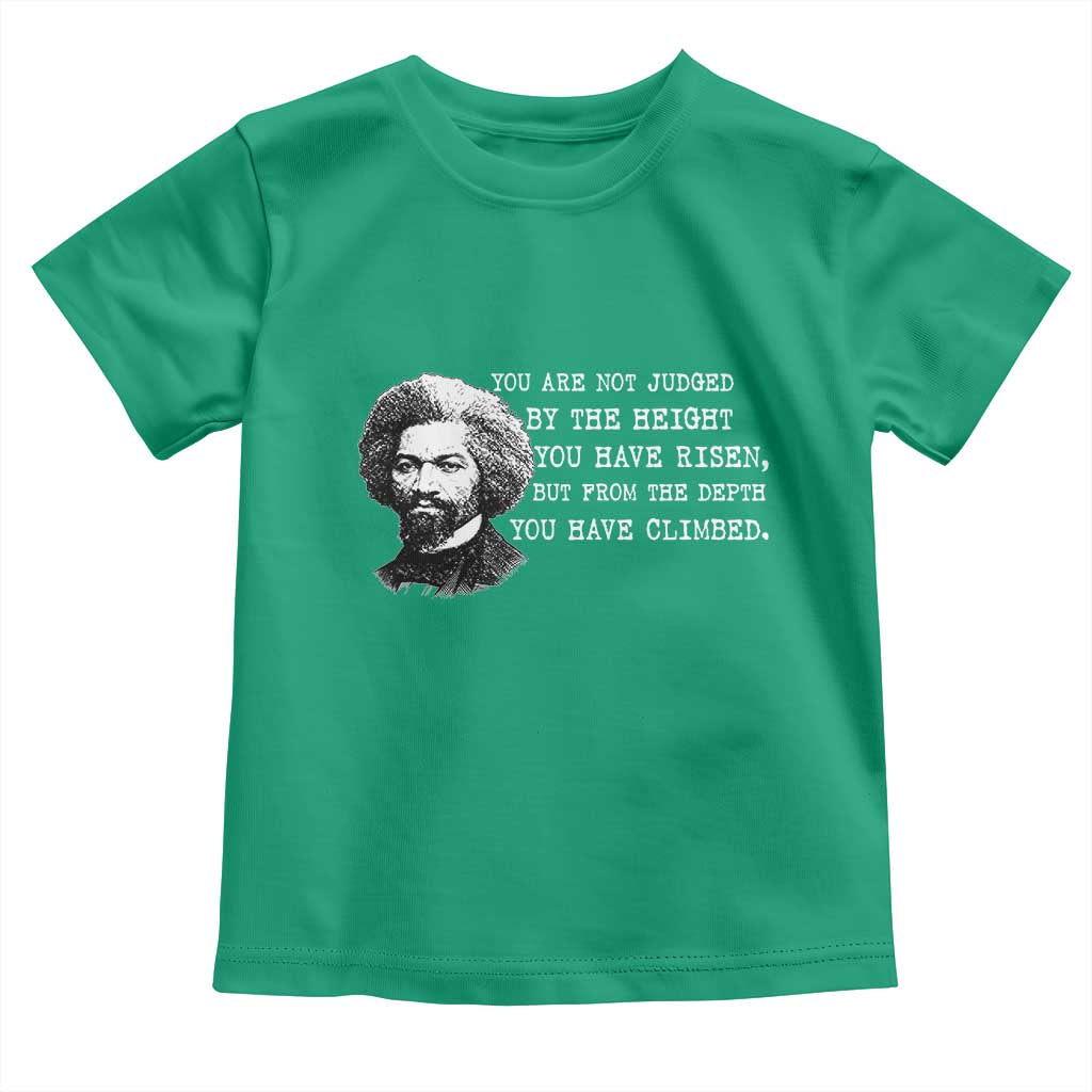 Frederick Douglass Quote Toddler T Shirt Black History Month - Wonder Print Shop