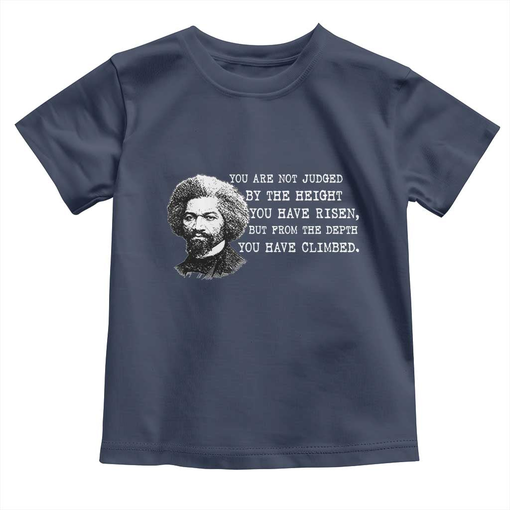 Frederick Douglass Quote Toddler T Shirt Black History Month - Wonder Print Shop