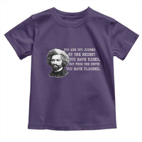 Frederick Douglass Quote Toddler T Shirt Black History Month - Wonder Print Shop