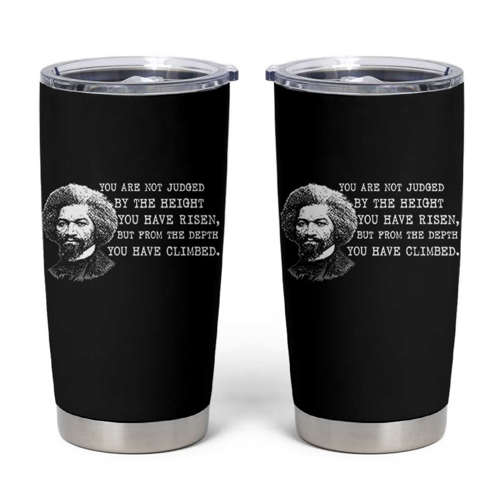 Frederick Douglass Quote Tumbler Cup Black History Month - Wonder Print Shop