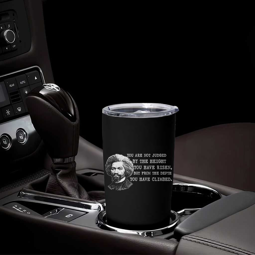 Frederick Douglass Quote Tumbler Cup Black History Month - Wonder Print Shop