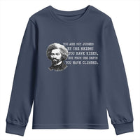 Frederick Douglass Quote Youth Sweatshirt Black History Month - Wonder Print Shop
