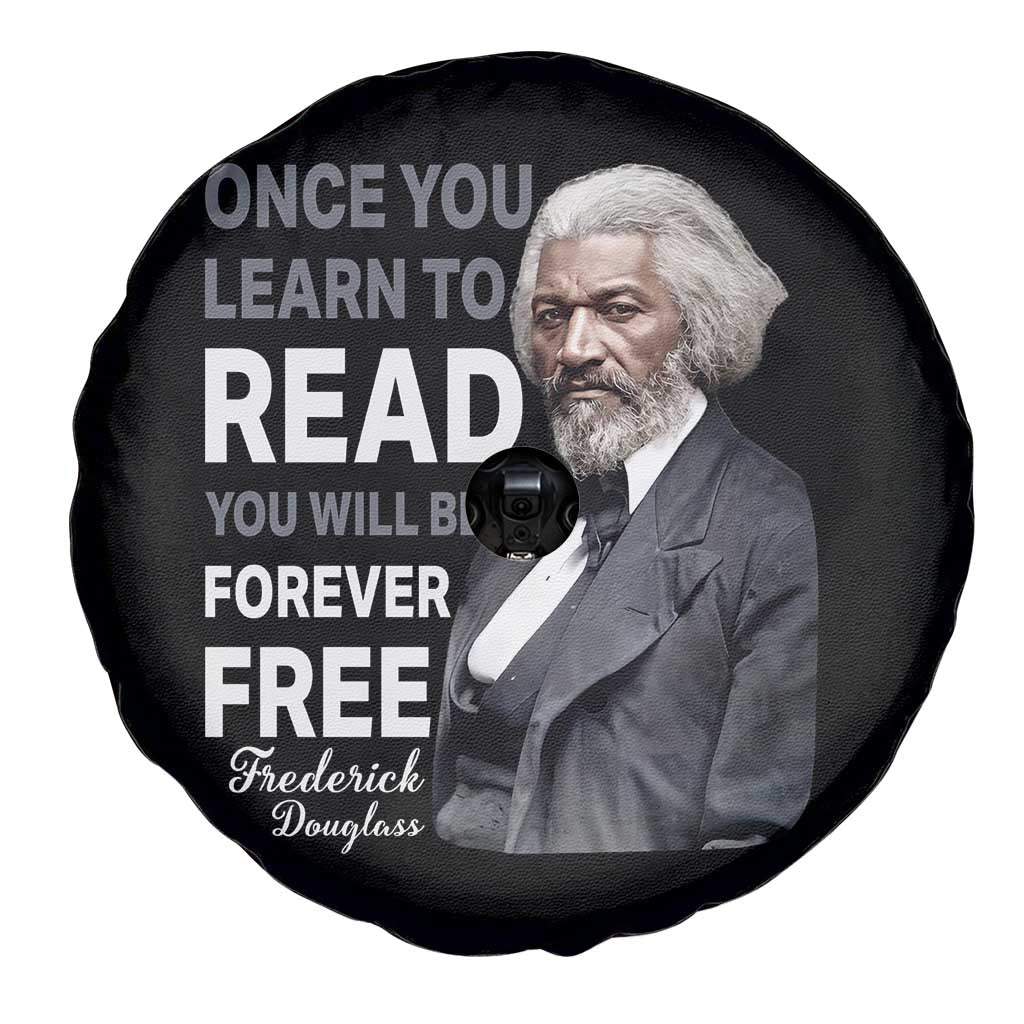 Frederick Douglass Freedom Quote Spare Tire Cover Once You Learn to Read - Wonder Print Shop
