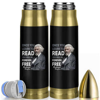 Frederick Douglass Freedom Quote Bullet Tumbler Once You Learn to Read - Wonder Print Shop