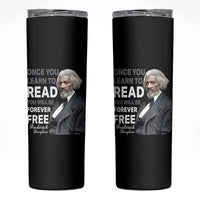 Frederick Douglass Freedom Quote Skinny Tumbler Once You Learn to Read - Wonder Print Shop