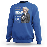 Frederick Douglass Freedom Quote Sweatshirt Once You Learn to Read - Wonder Print Shop