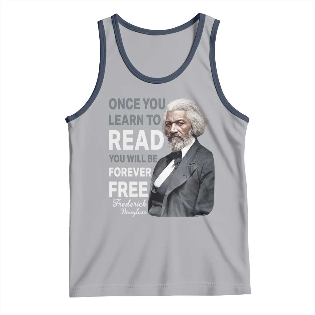 Frederick Douglass Freedom Quote Tank Top Once You Learn to Read - Wonder Print Shop