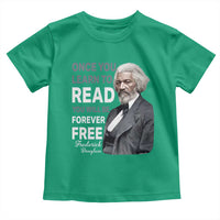 Frederick Douglass Freedom Quote Toddler T Shirt Once You Learn to Read - Wonder Print Shop