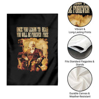 Frederick Douglass Quote Garden Flag Once You Learn to Read - Wonder Print Shop