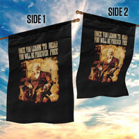 Frederick Douglass Quote Garden Flag Once You Learn to Read - Wonder Print Shop