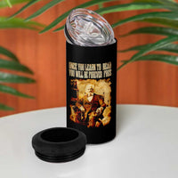 Frederick Douglass Quote 4 in 1 Can Cooler Tumbler Once You Learn to Read - Wonder Print Shop