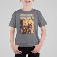 Frederick Douglass Quote T Shirt For Kid Once You Learn to Read - Wonder Print Shop