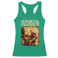 Frederick Douglass Quote Racerback Tank Top Once You Learn to Read - Wonder Print Shop