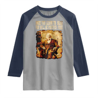Frederick Douglass Quote Raglan Shirt Once You Learn to Read - Wonder Print Shop