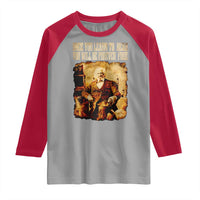 Frederick Douglass Quote Raglan Shirt Once You Learn to Read - Wonder Print Shop