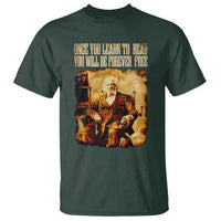 Frederick Douglass Quote T Shirt Once You Learn to Read - Wonder Print Shop