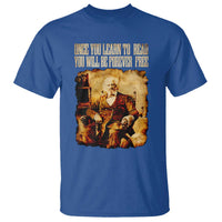 Frederick Douglass Quote T Shirt Once You Learn to Read - Wonder Print Shop